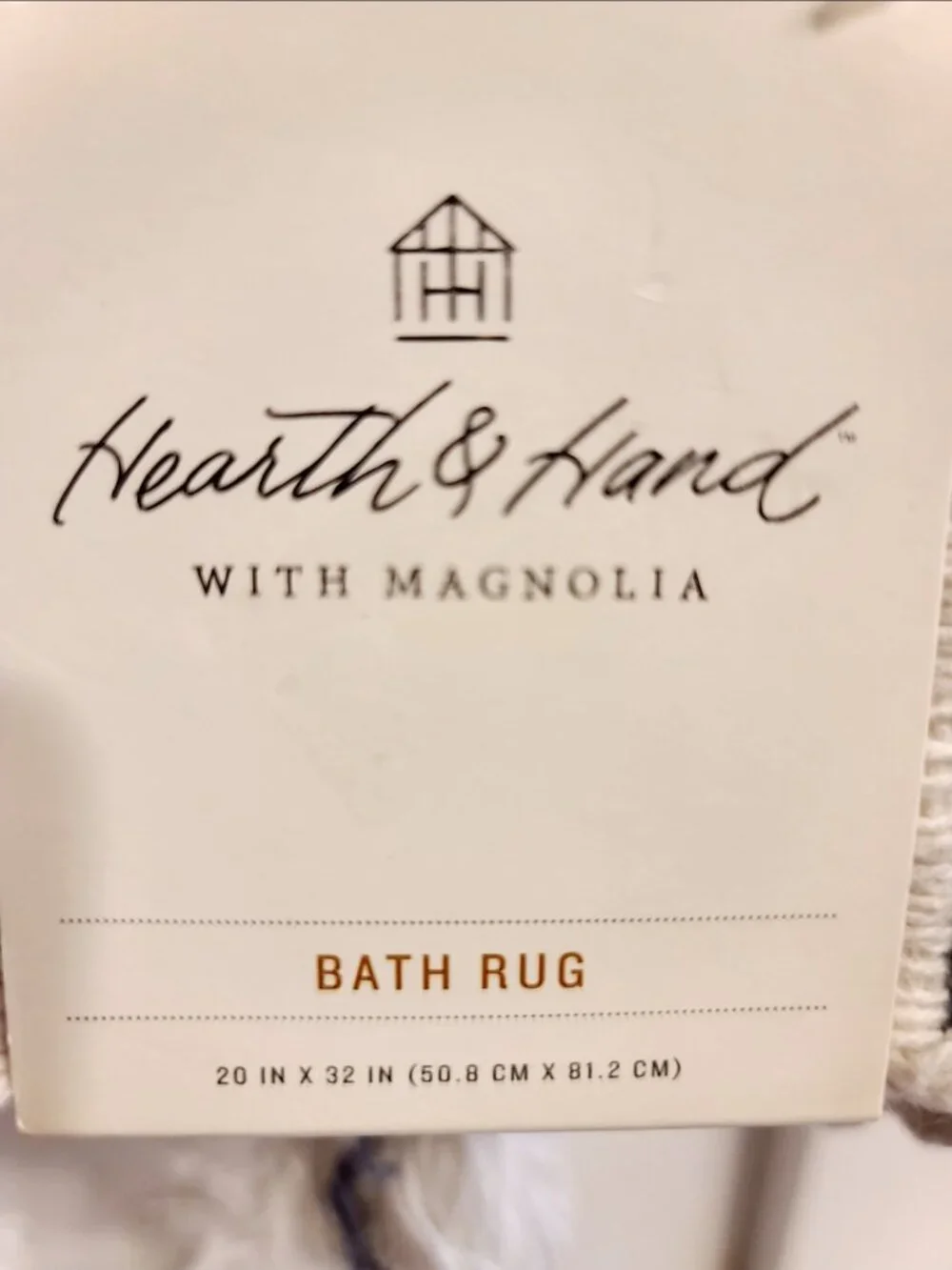 Hearth & Hand with Magnolia Multicolor Bath Rug